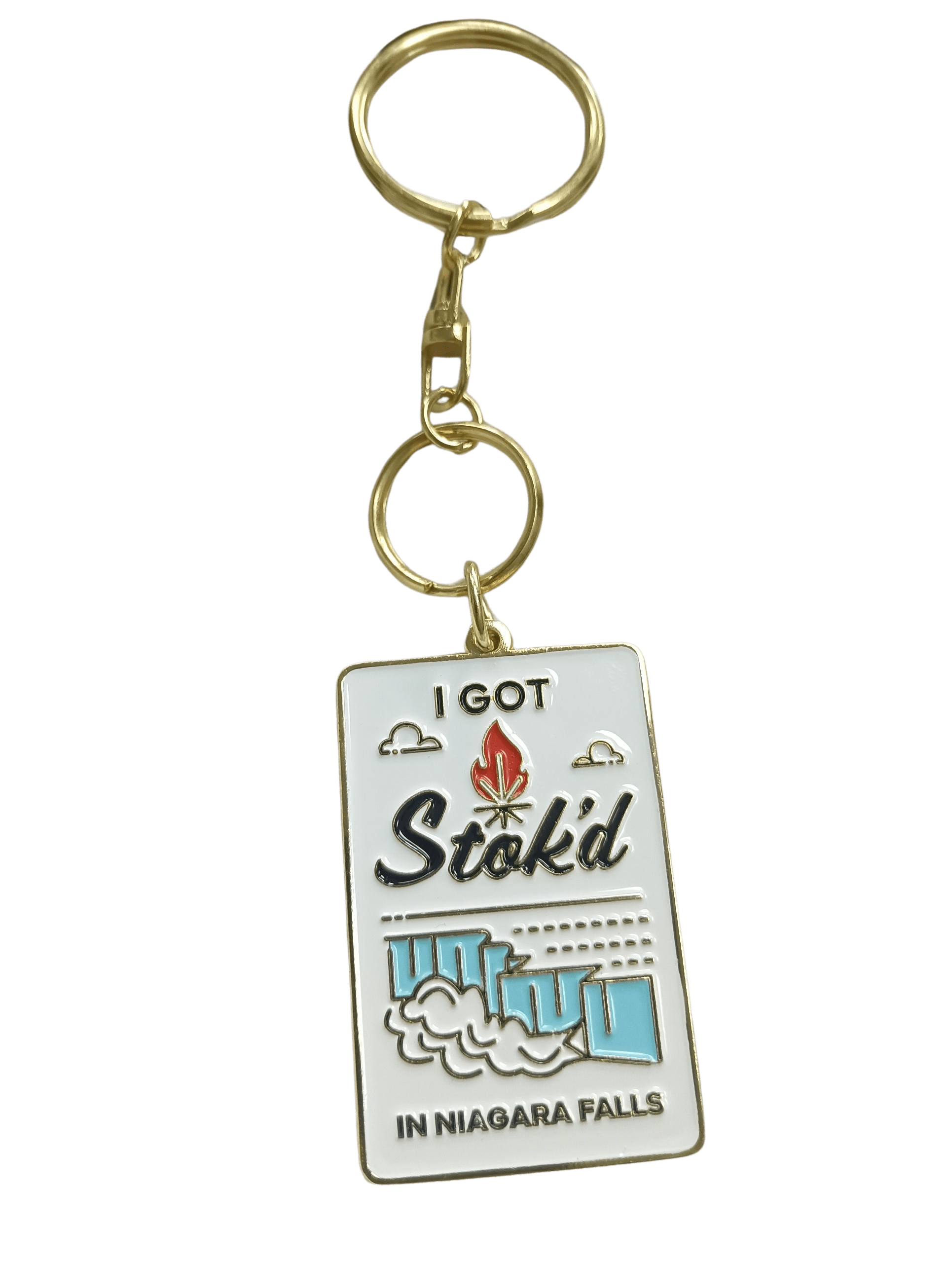 Stok'd | I Got Stok'd in Niagara Falls Keychain